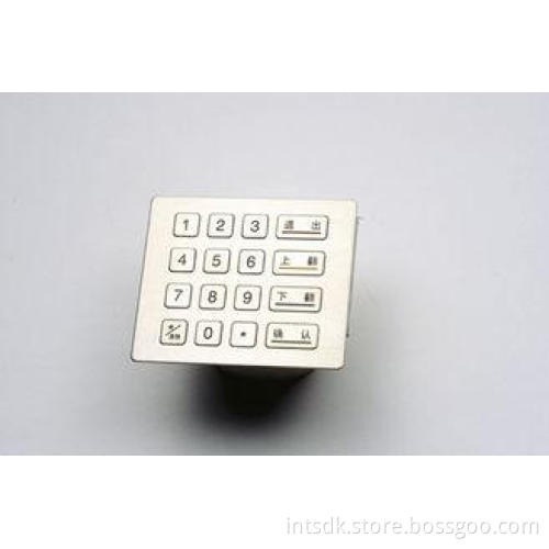 PCI Pin Pad stainless steel and polymer Water-proof Kiosk /